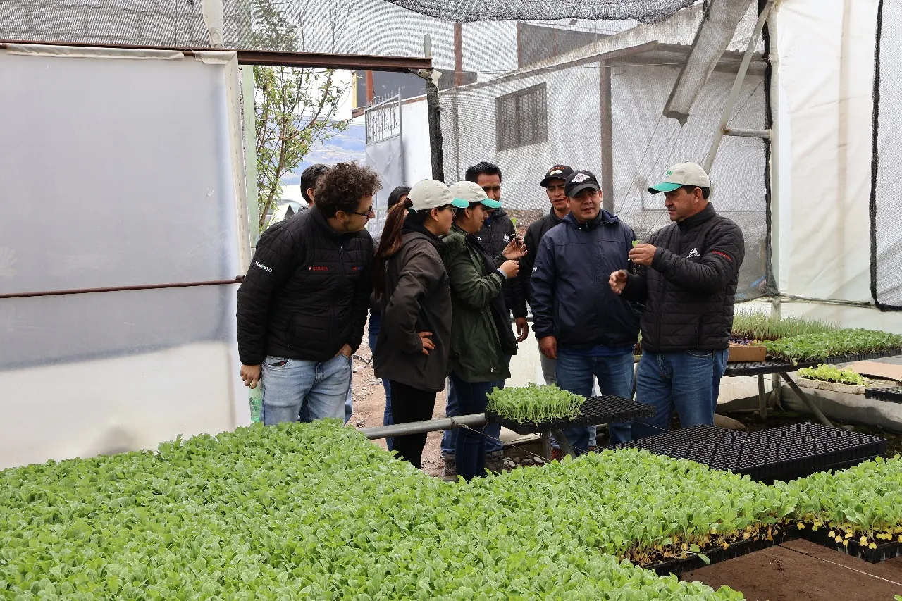 Visiting a grower's propagation greenhouse